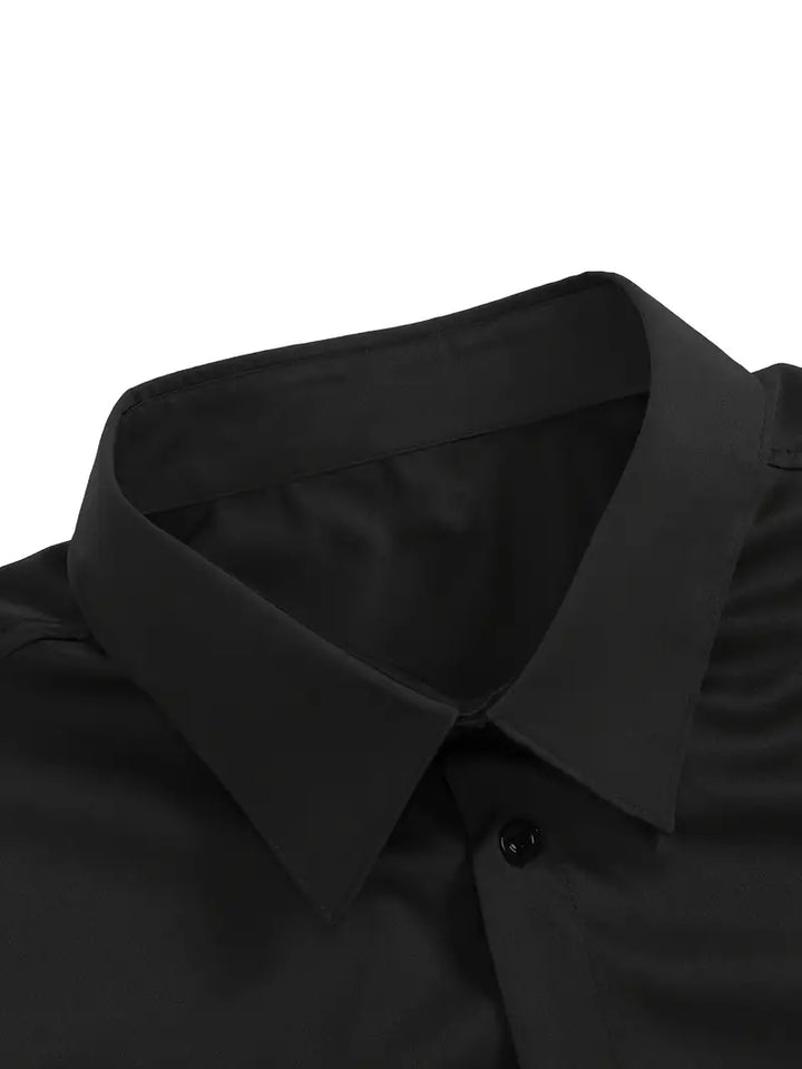 Atmungsaktive Langarmbluse Herren Valentino – Bild 21