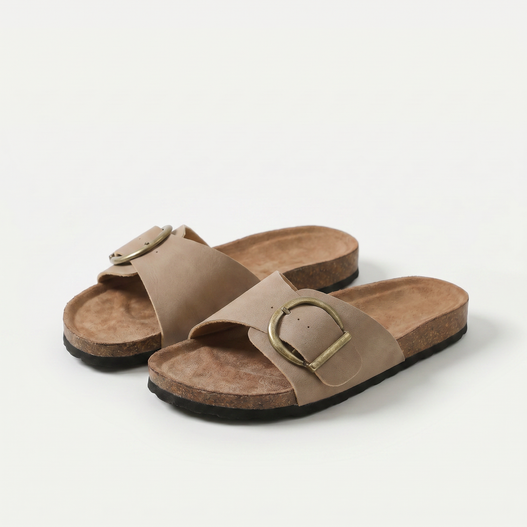 Bequeme Sandalen mit weichem Gleit-Einstieg Aurora – Bild 5