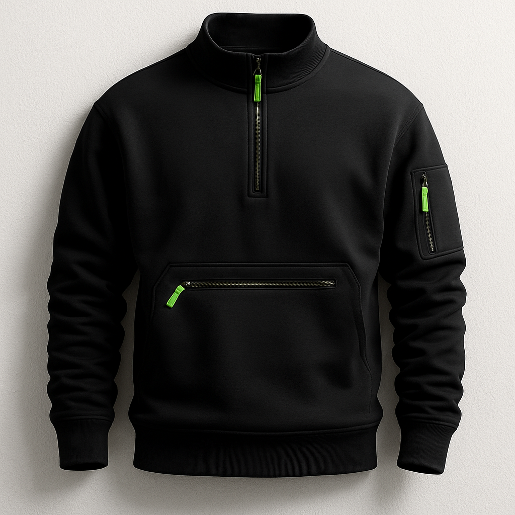 Warmes Fleece-Pullover Herren Bartolo – Bild 7
