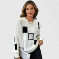 Eleganter Pullover Aymbr Weiß – Weiss Modehaus