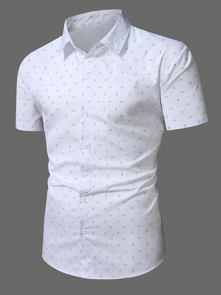 Bedrucktes Sommerhemd Herren Bernardo – Bild 7