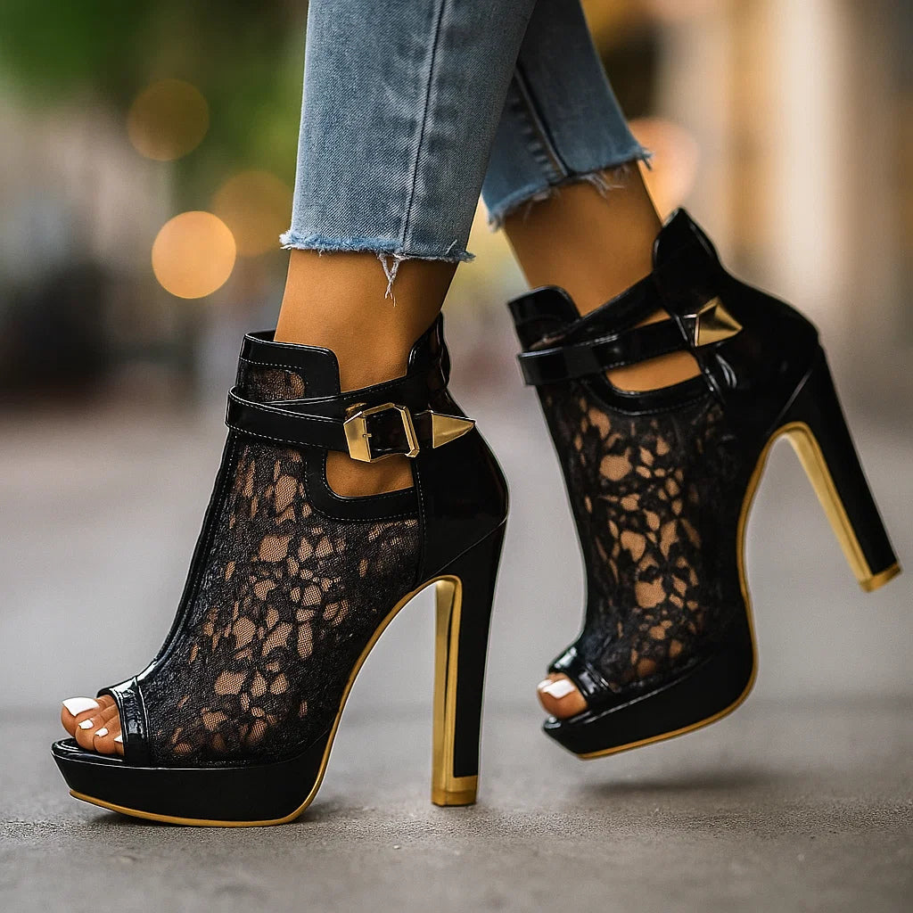 Liliana | Spitzen-Pumps
