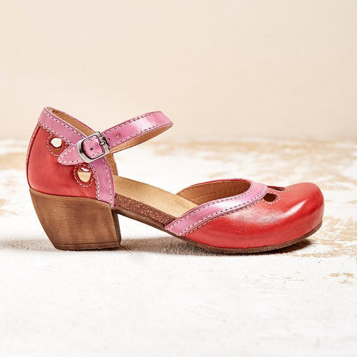 Orthopädische Sandalen mit niedrigem Absatz Laisy – Bild 11