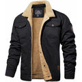 Herren Winter Bomber Julian Schwarz – Weiss Modehaus