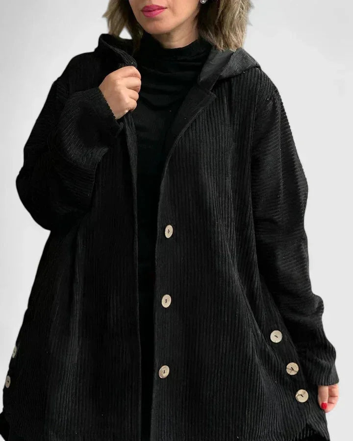 Hellbraune Cordjacke Stefania – Bild 5