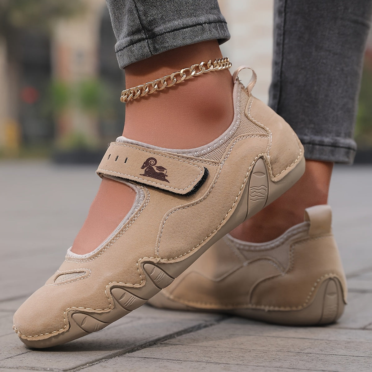 Leichte Komfort-Ballerina für entspannte Sommertage Damen Novi – Bild 6