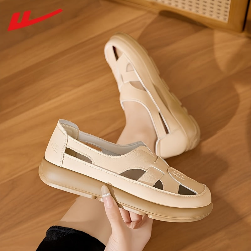 Stylische Sommer-Sandalen mit Plateau-Sohle Nina – Bild 2