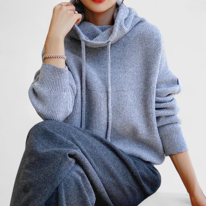 Bequemer Kapuzenpullover Marie – Bild 4