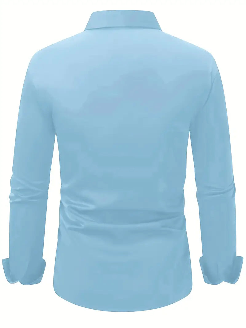 Atmungsaktive Langarmbluse Herren Valentino – Bild 18