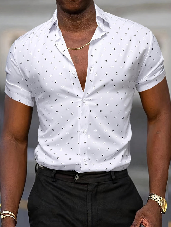 Bedrucktes Sommerhemd Herren Bernardo – Bild 2