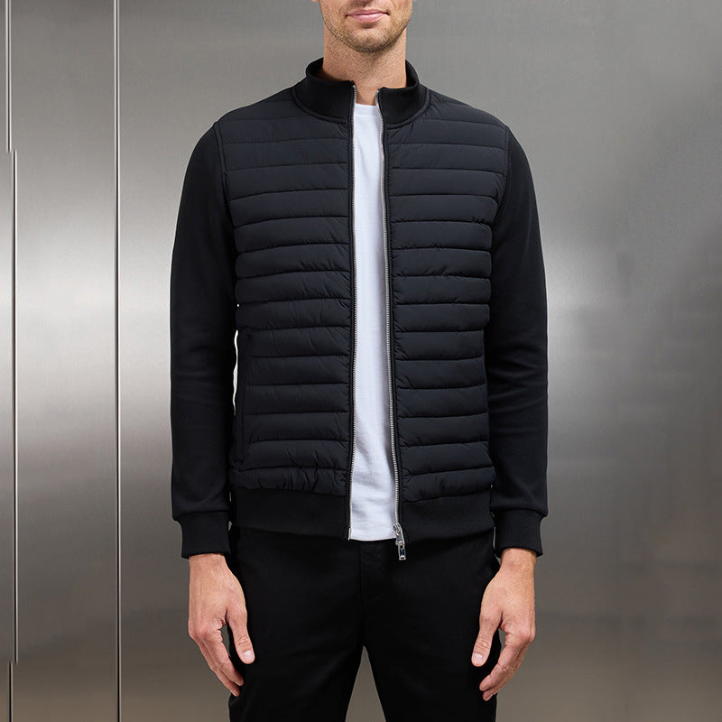 Herren Strickjacke mit Stehkragen Stefano – Bild 2
