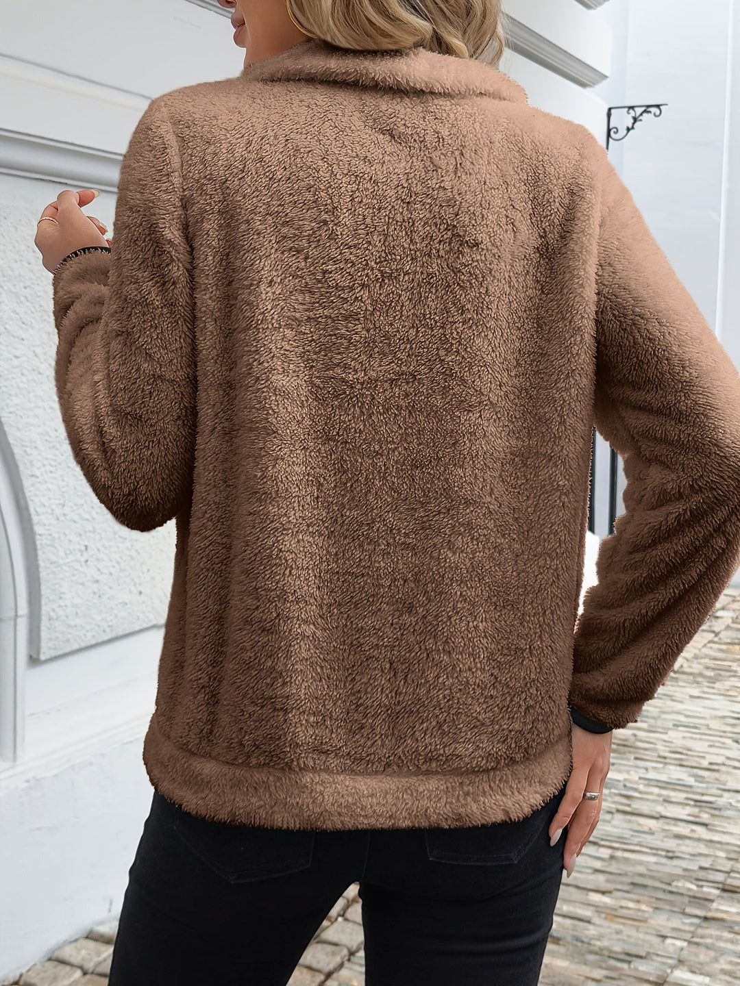 Juliette | Mittellanger Zip-Hoodie