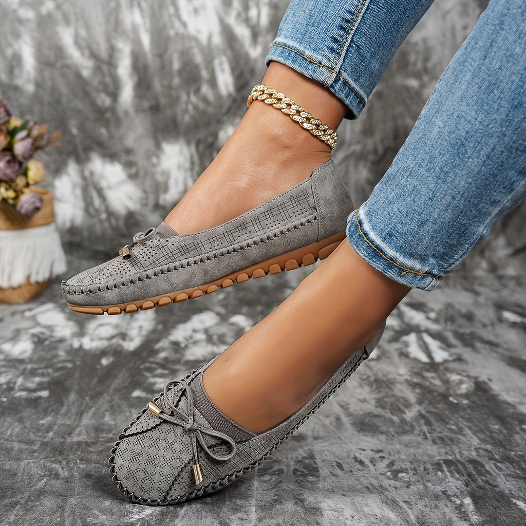Weiche Komfort-Loafer mit zarter Schleife Sabine – Bild 14
