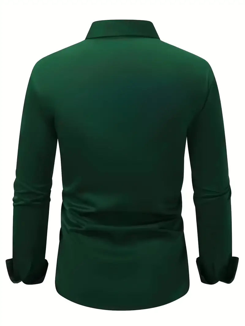 Atmungsaktive Langarmbluse Herren Valentino – Bild 19