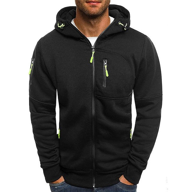 Luxus Herrenjacke mit Kapuze Agostino – Bild 4