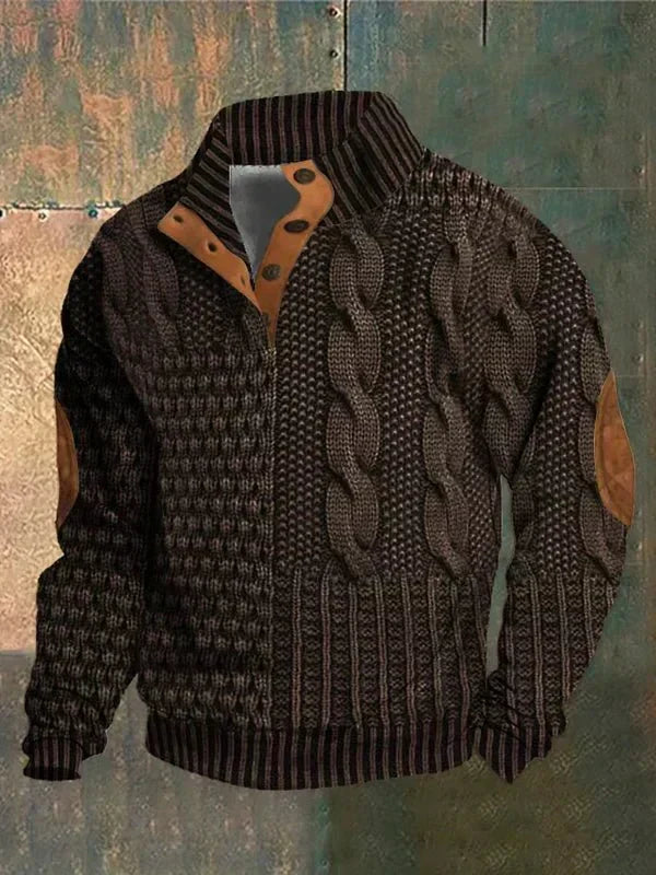 Retro Pullover für Herren Ubaldo – Bild 2
