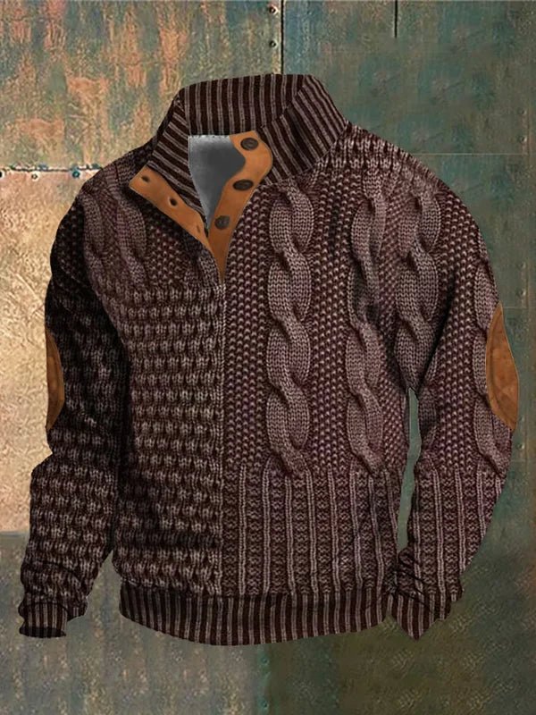 Retro Pullover für Herren Ubaldo – Bild 3
