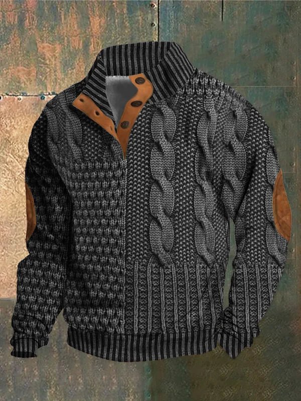 Retro Pullover für Herren Ubaldo – Bild 4