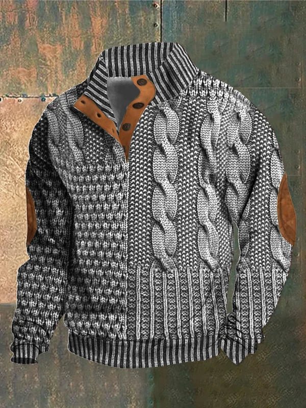 Retro Pullover für Herren Ubaldo – Bild 9