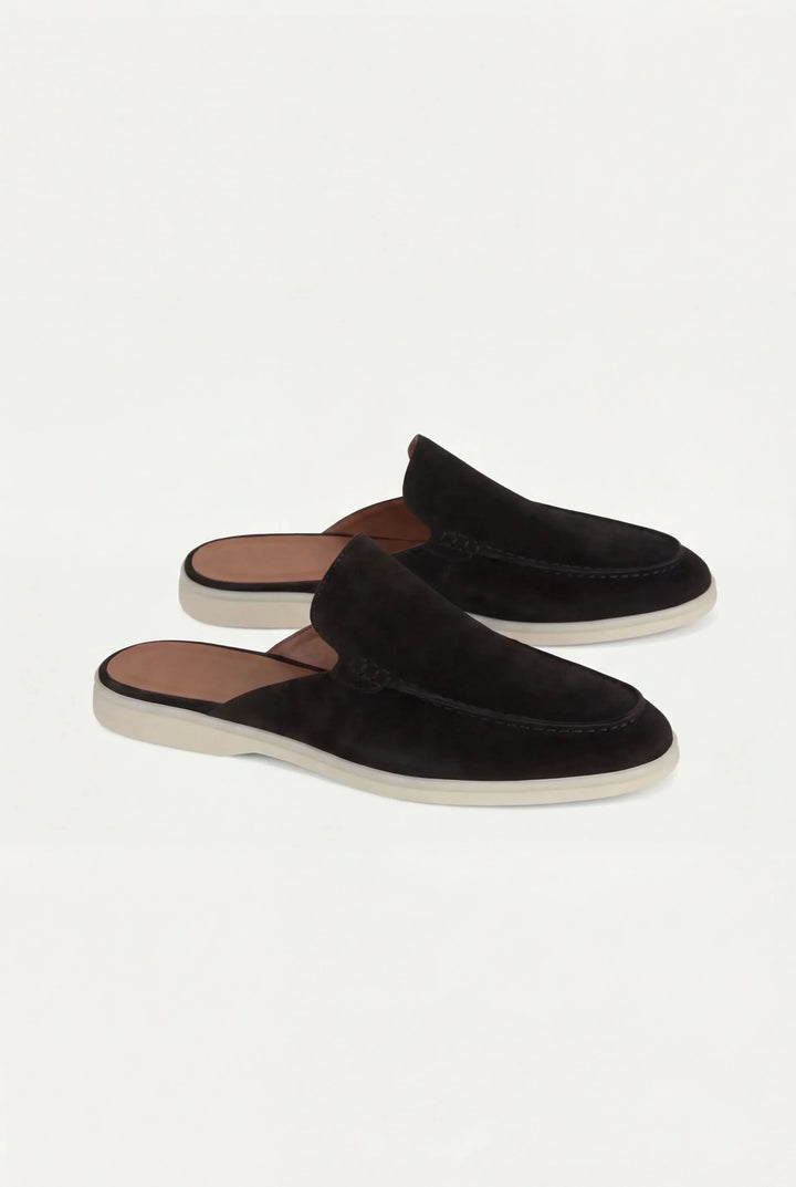 Bastian™ | Offener Sommer-Mule Schwarz
