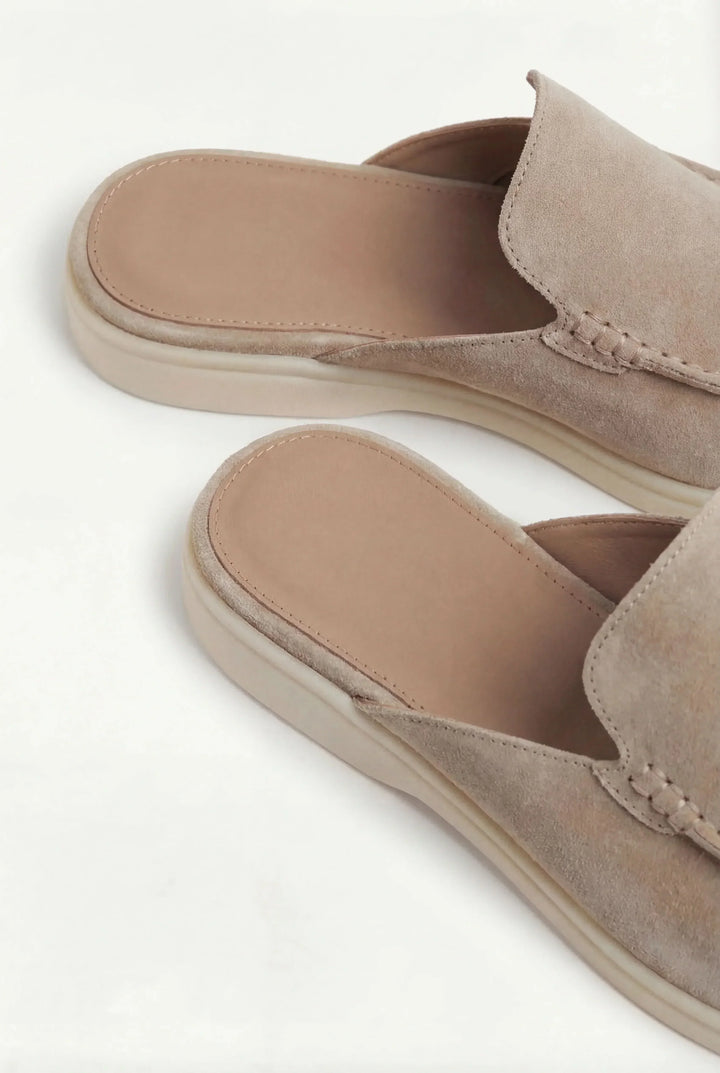 Clemens™ | Offener Sommer-Mule Beige