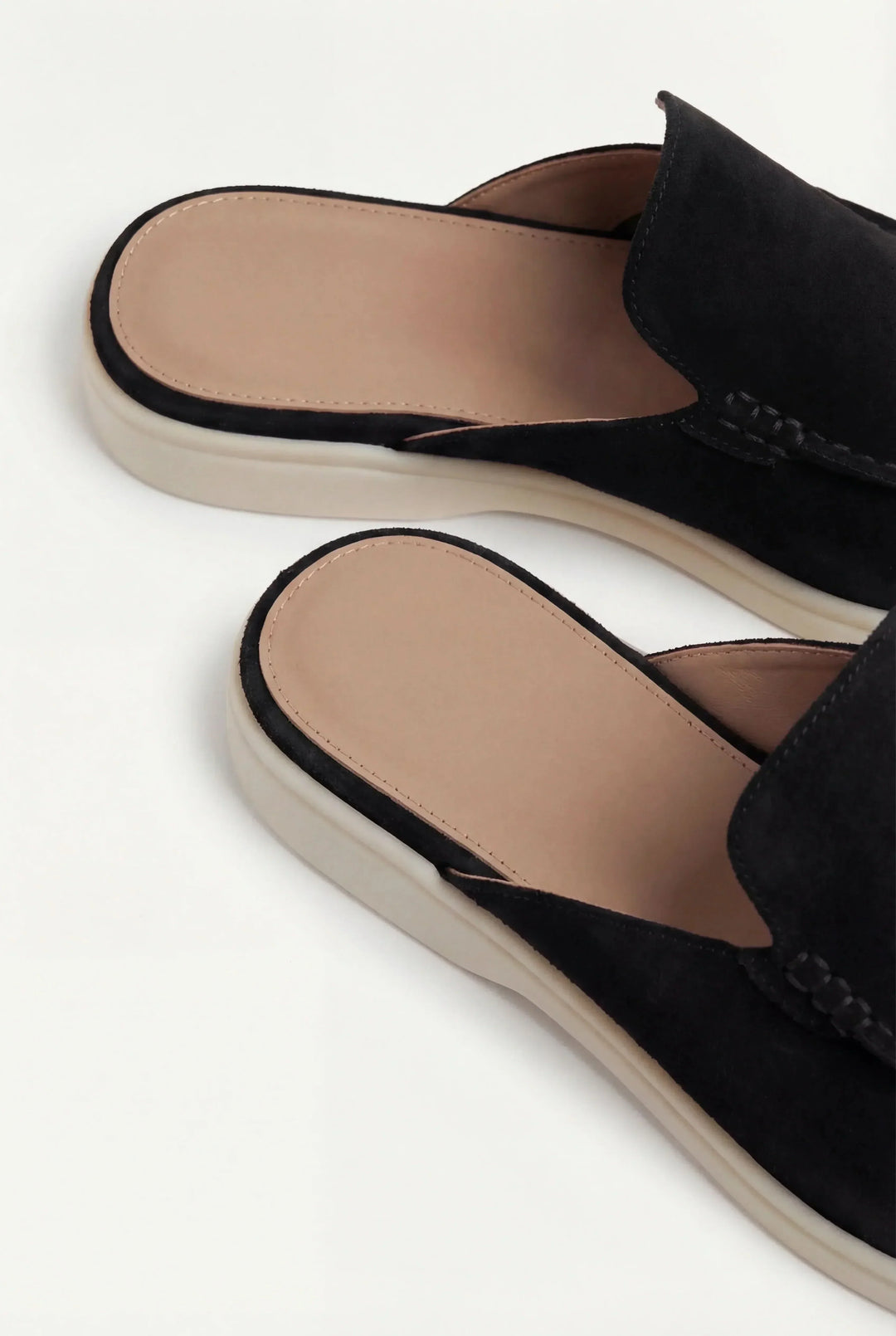 Bastian™ | Offener Sommer-Mule Schwarz