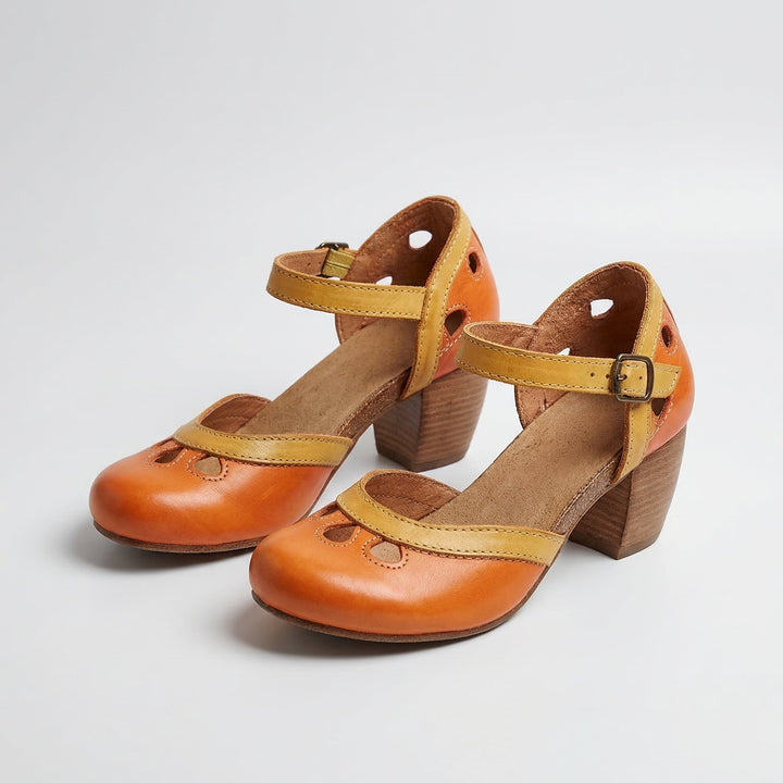 Orthopädische Sandalen mit niedrigem Absatz Laisy – Bild 7