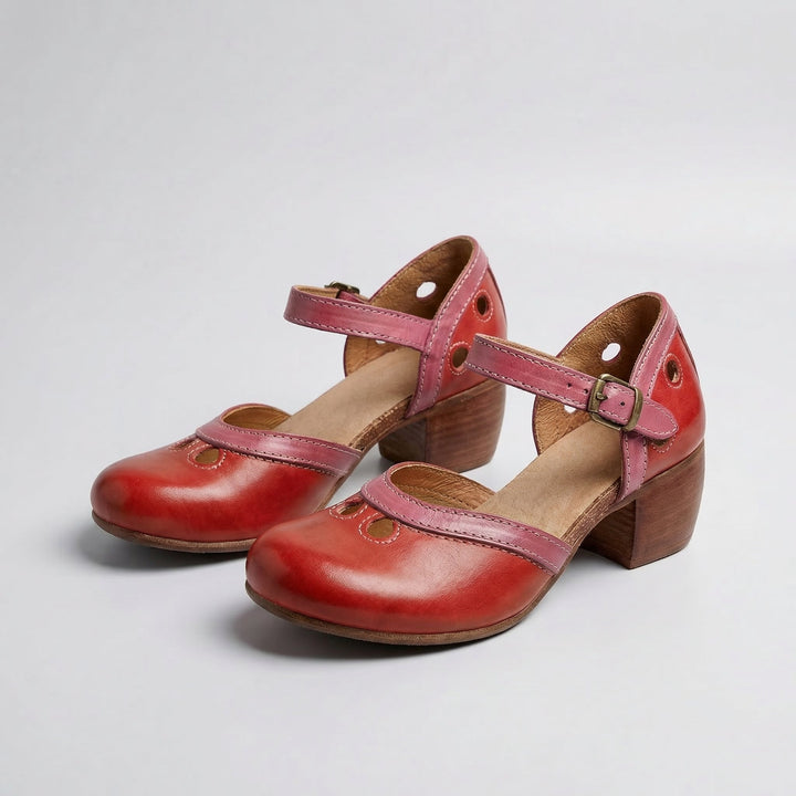 Orthopädische Sandalen mit niedrigem Absatz Laisy – Bild 12