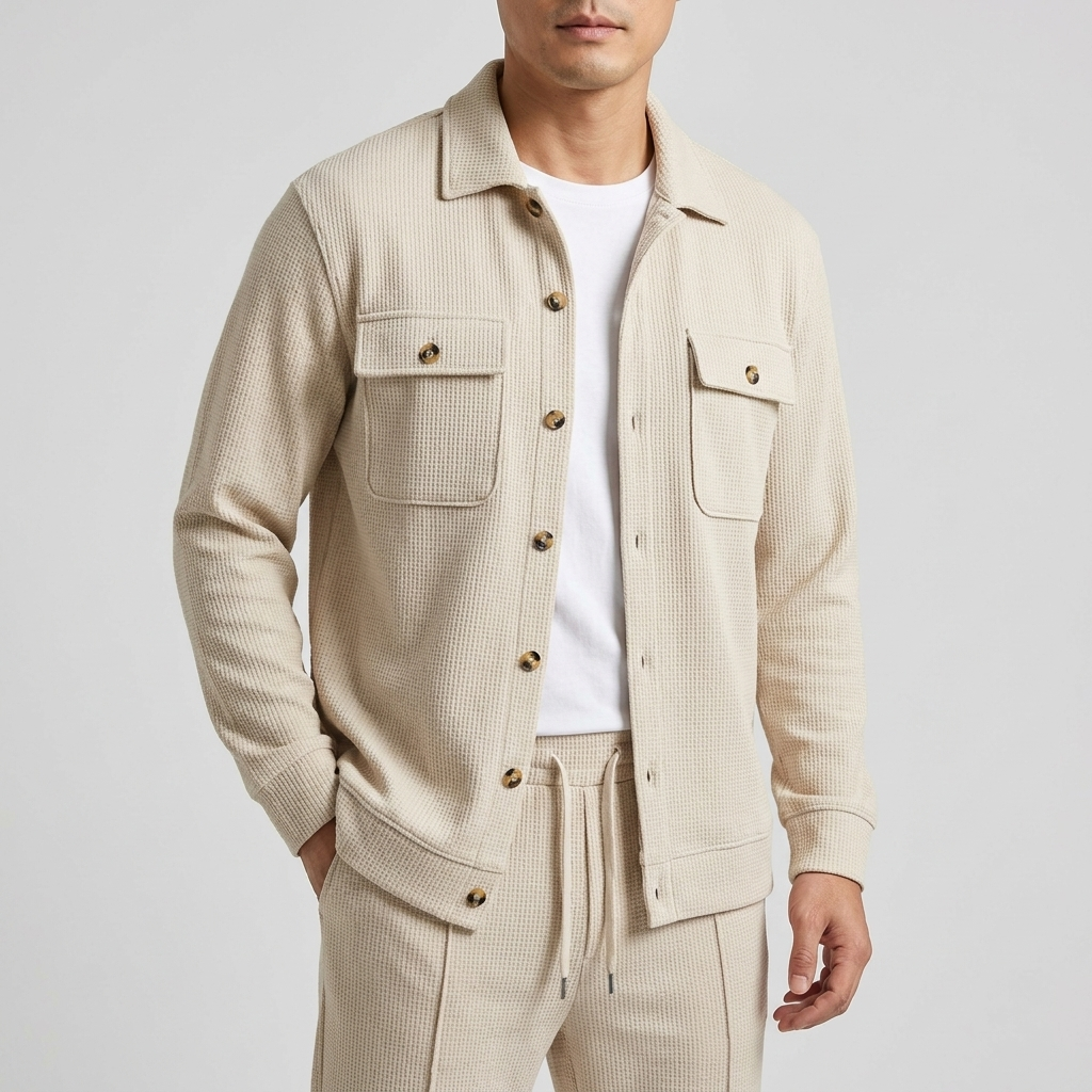 Sten™ | Hemd-Hosen-Set mit Wabenstruktur