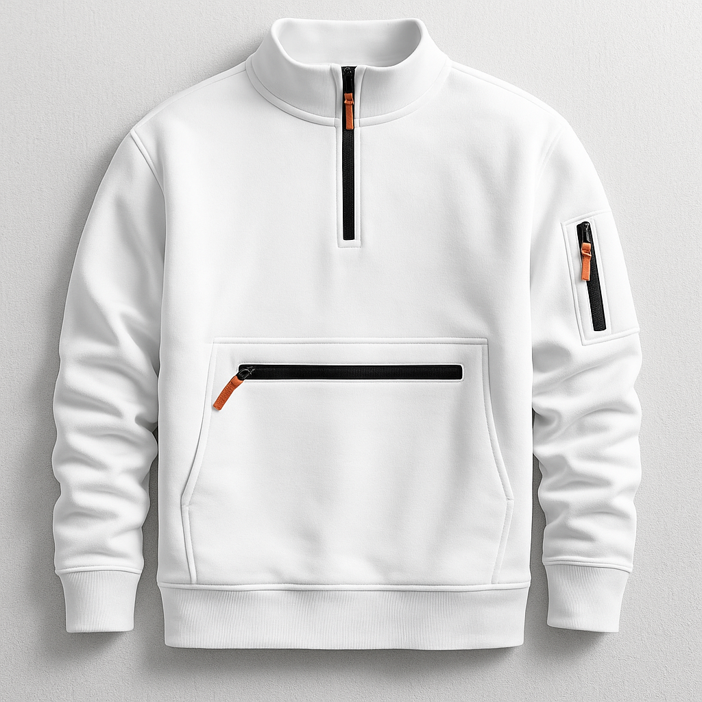 Warmes Fleece-Pullover Herren Bartolo – Bild 6