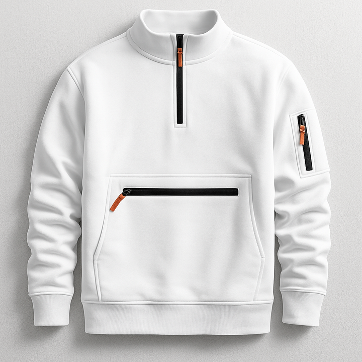 Warmes Fleece-Pullover Herren Bartolo – Bild 6