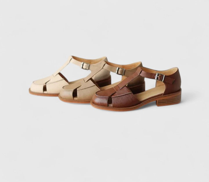 Elegante Mary Jane Sandalen Damen Thalina – Bild 2
