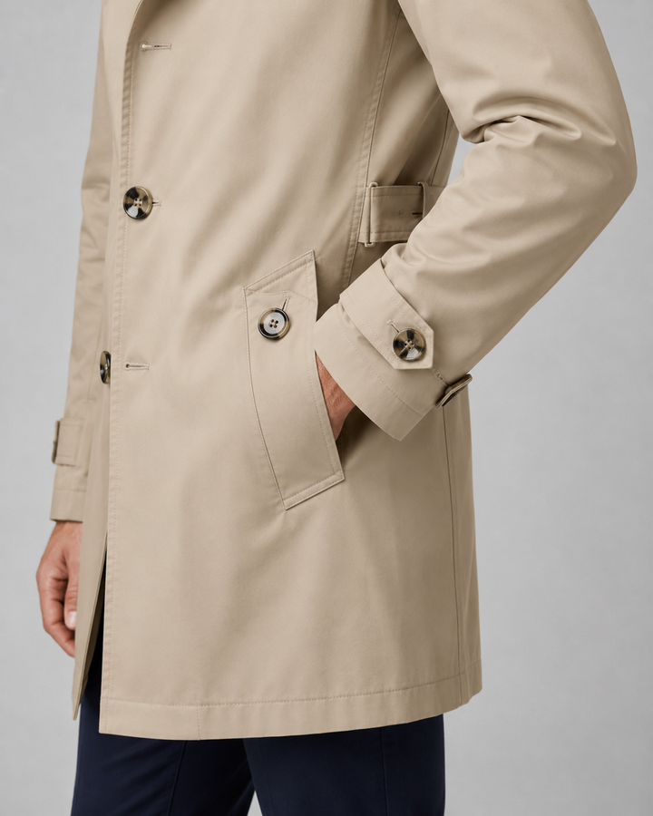 Trench Herren mit Knöpfen Dario – Bild 7