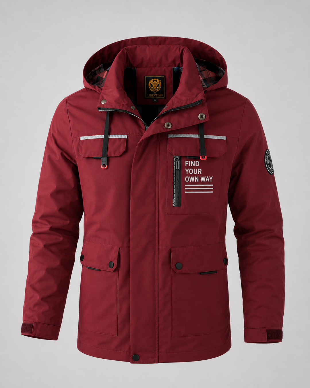 Herren Utility Parka mit Kapuze Daniele – Bild 5