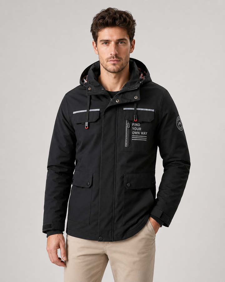 Herren Utility Parka mit Kapuze Daniele – Bild 9