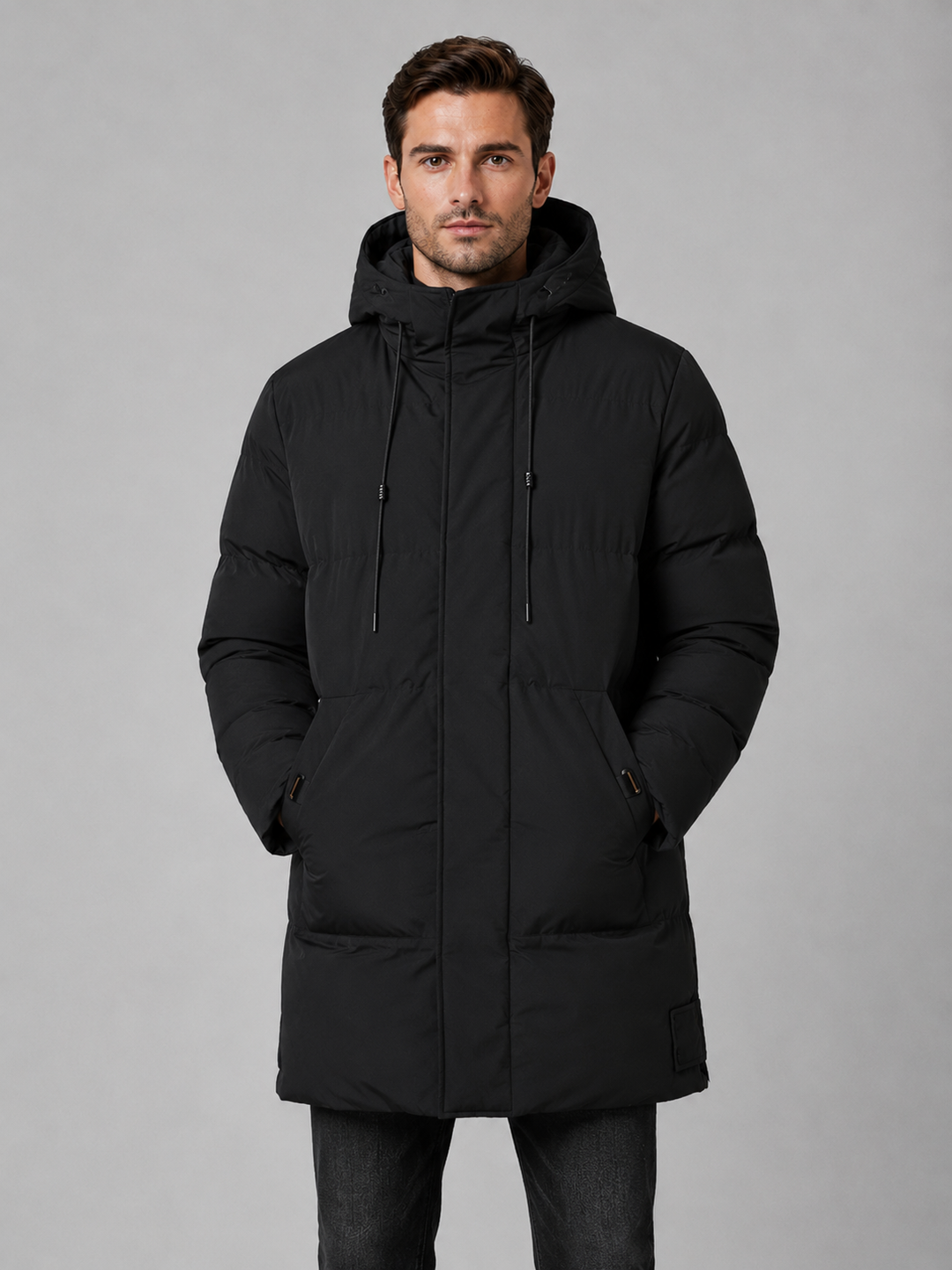 Langer, gepolsterter Parka für Herren Fulvio – Bild 5