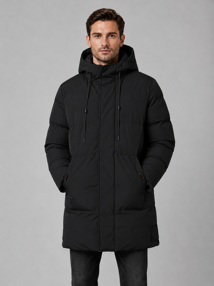 Langer, gepolsterter Parka für Herren Fulvio – Bild 5