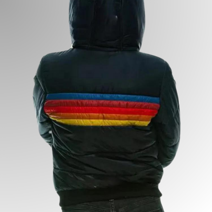 Steppjacke mit Streifen auf der Brust Damen Giada – Bild 6