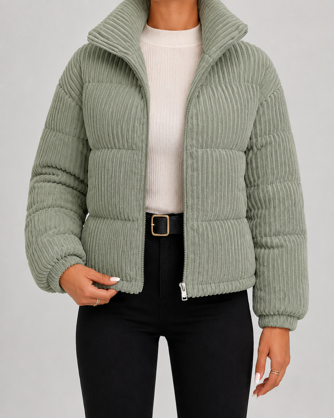 Agata | Steppjacke aus Cord