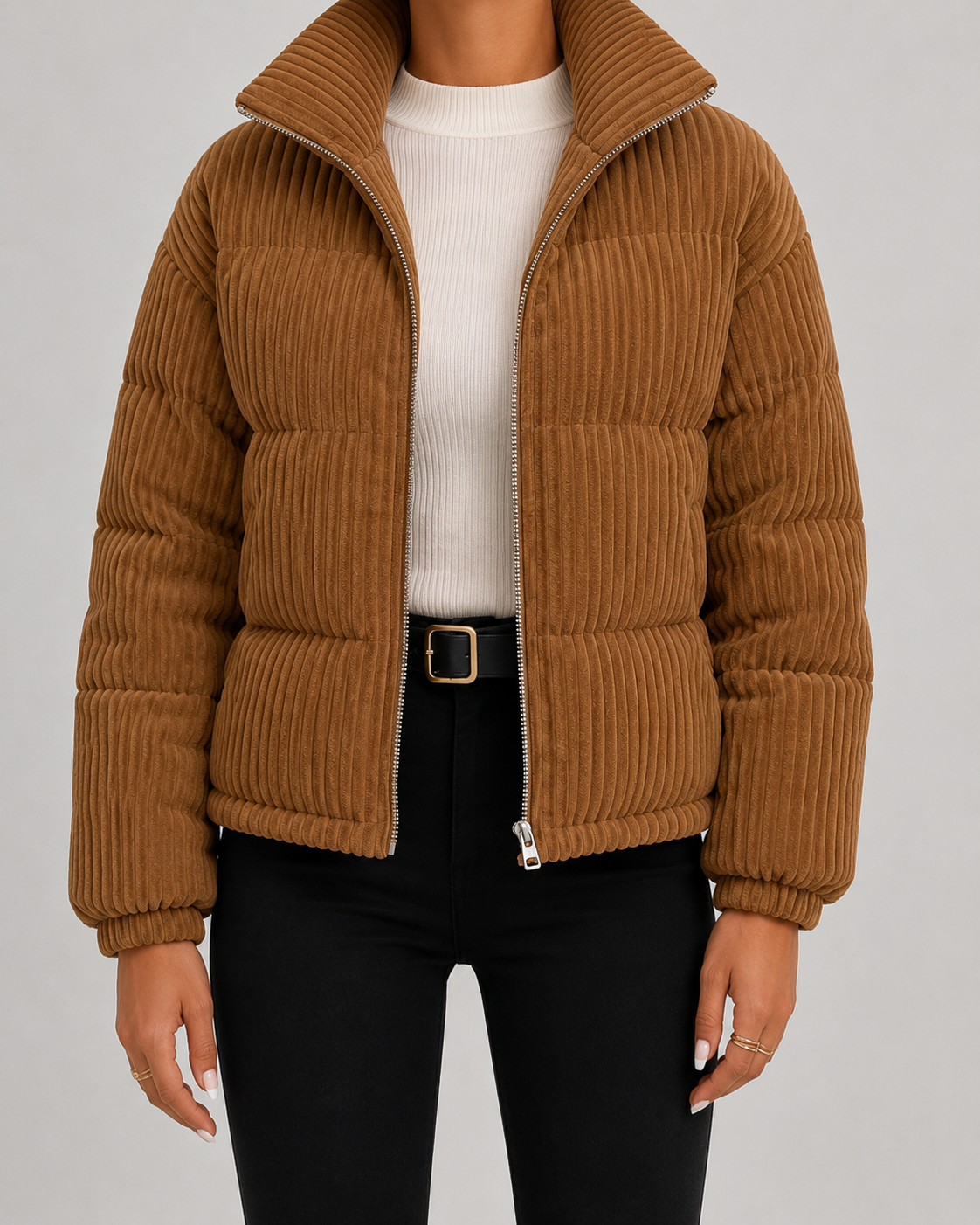 Agata | Steppjacke aus Cord
