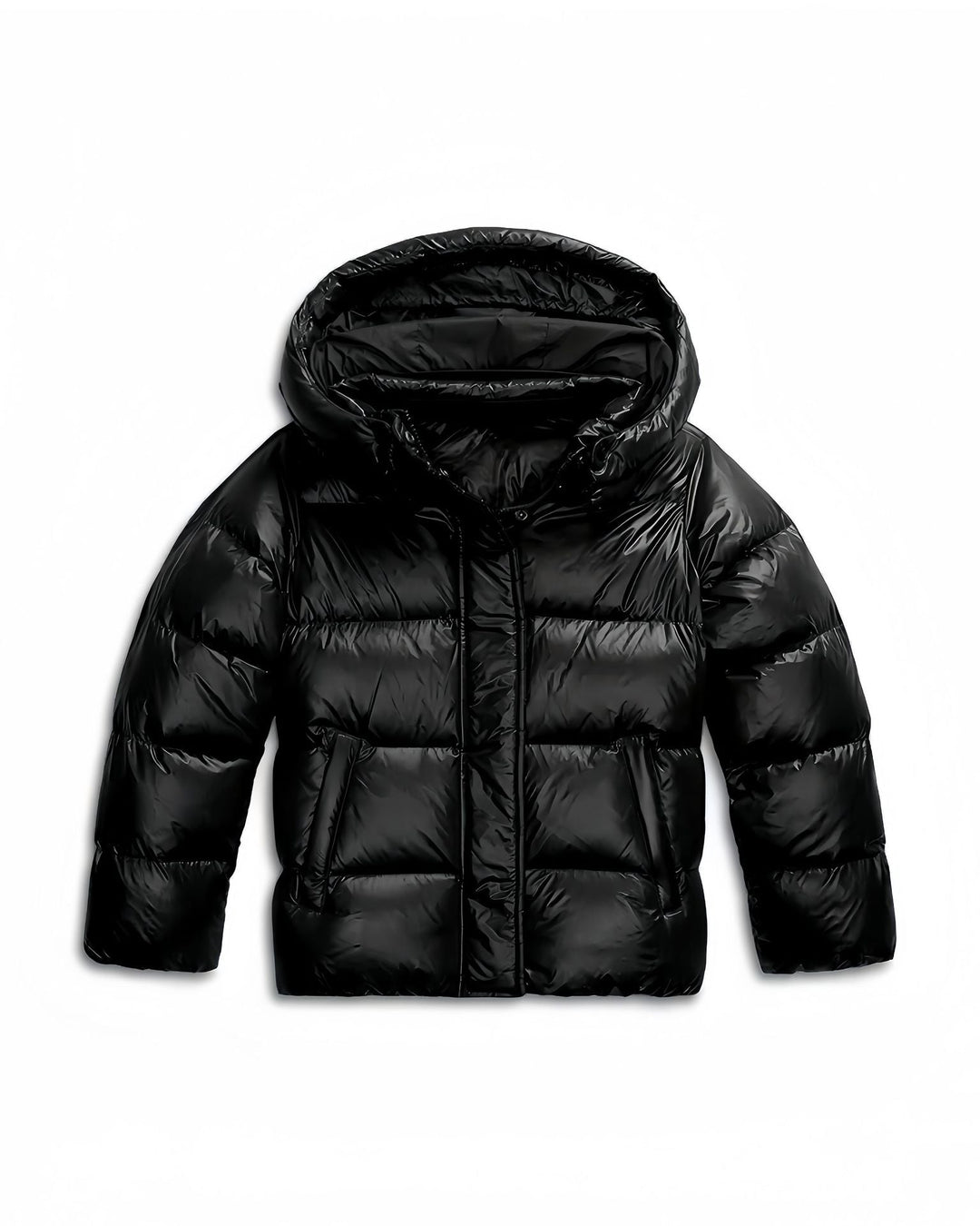Glänzende Quadratische Daunenjacke Damen Giorgia – Bild 2