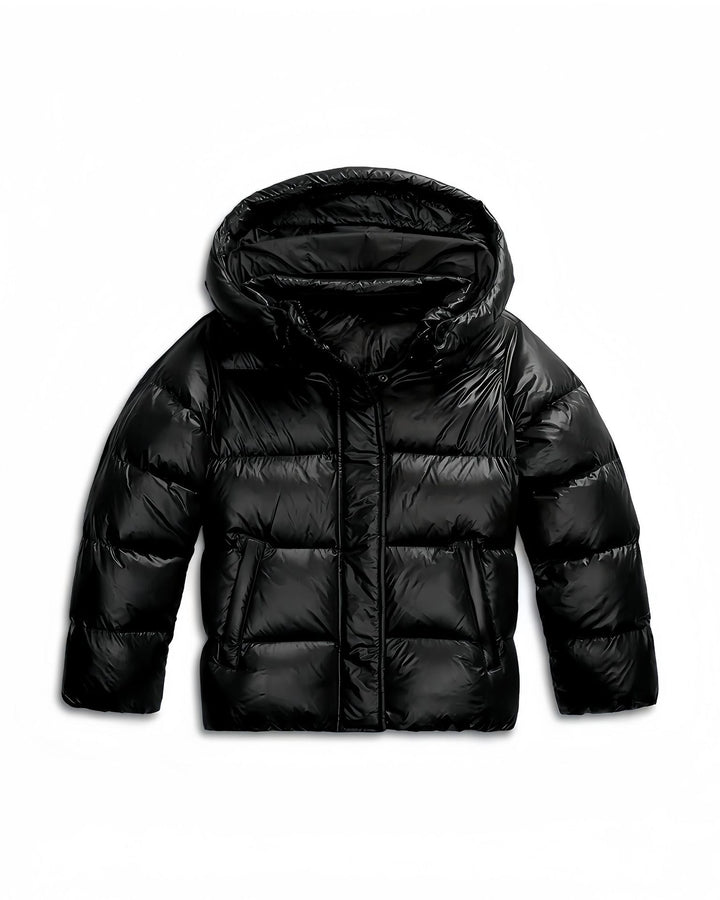 Glänzende Quadratische Daunenjacke Damen Giorgia – Bild 2