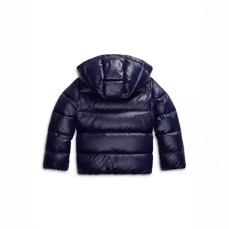Glänzende Quadratische Daunenjacke Damen Giorgia – Bild 3