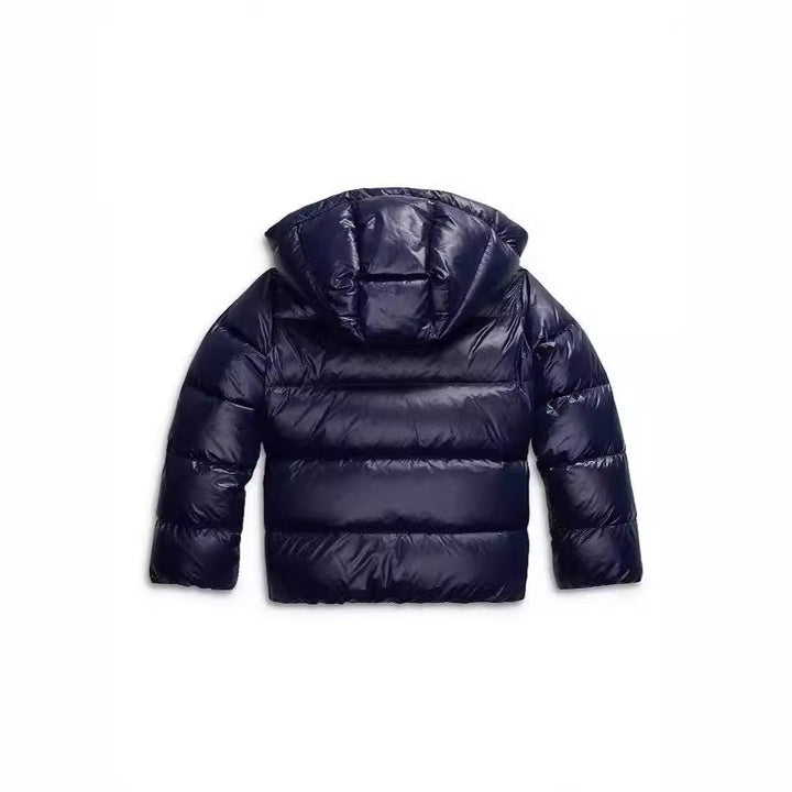 Glänzende Quadratische Daunenjacke Damen Giorgia – Bild 3