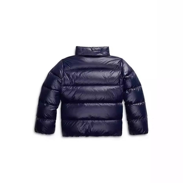 Glänzende Quadratische Daunenjacke Damen Giorgia – Bild 4