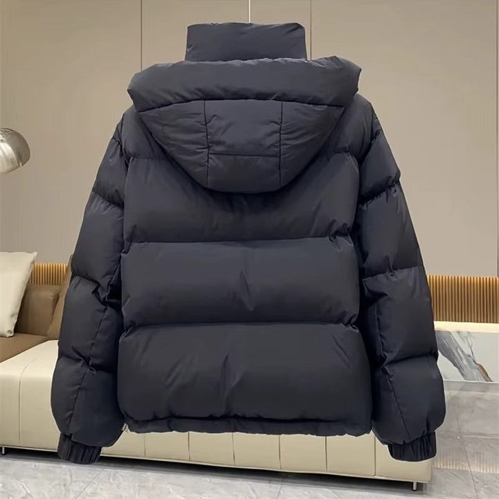 Quadratischer Daunenjacke mit hohem Kragen Damen Ilaria – Bild 6