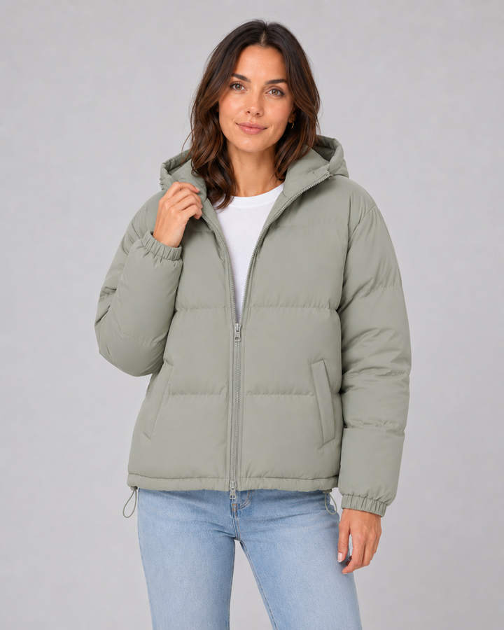 Winterjacke mit Kapuze Damen Petra – Bild 4