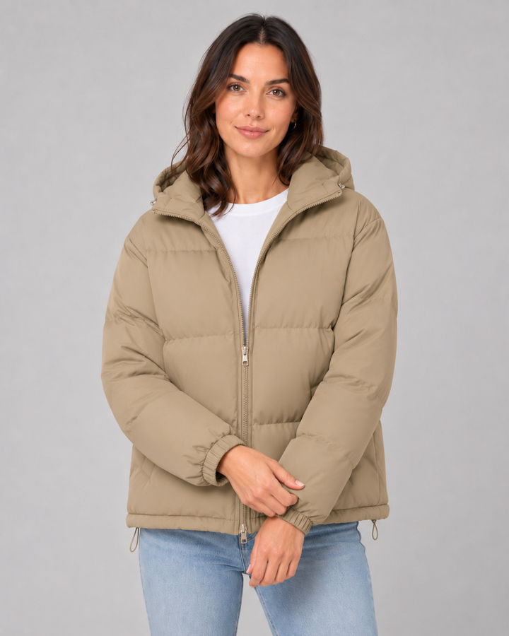 Winterjacke mit Kapuze Damen Petra – Bild 5