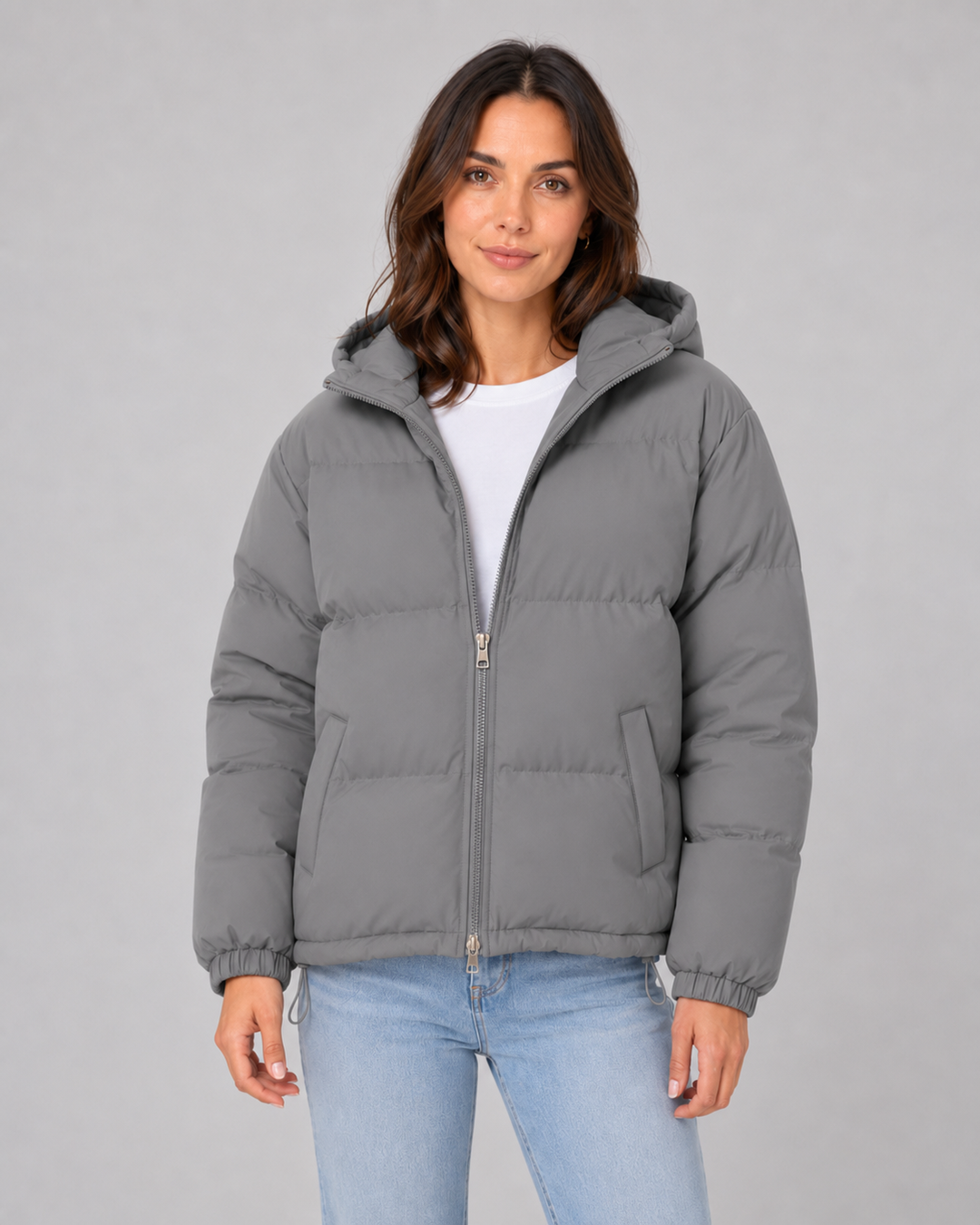 Winterjacke mit Kapuze Damen Petra – Bild 6