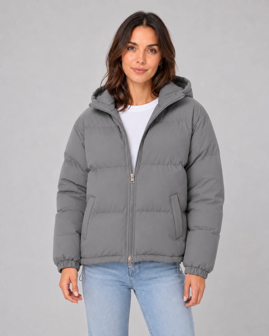 Winterjacke mit Kapuze Damen Petra – Bild 6